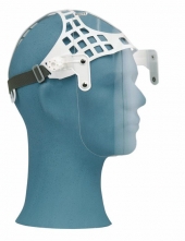 Ochranný obličejový štít OKULA ŠP 28 včetně jednoduchého hlavového držáku plexisklo délka 200 mm čirý