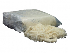 Čistící bavlna různobarevná rozcupovaná na vlákna balení 8 kg