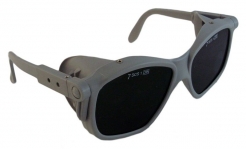 Brýle B-B 40 šedý rámeček svářečské zorníky stupeň 5