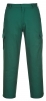 Kalhoty COMBAT pánské do pasu s kapsami tmavě zelené velikost 32" - S