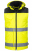 Bunda PW PRO Hi-Vis 3v1 PES 300D Oxford Weave prodyšná zateplená reflexní pruhy kapuce žluto-černá - změna na vestu - odepnuté rukávy C469YBR - Stránka se otevře v novém okně