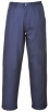 Kalhoty BIZFLAME PRO do pasu antistatické nehořlavé tmavě modré velikost XL