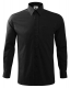 Košile Malfini STYLE LS bavlněná pánská náprsní nakládaná kapsa dlouhý rukáv s manžetou černá