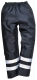 Kalhoty PW IONA Lite do pasu s pruženkou nepromokavé reflexní pruhy tmavě modré