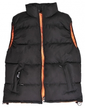 Vesta SEATTLE broušený polyester zateplená černo/oranžová velikost XL