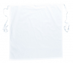 Zástěra PW Gastro Klasik Hope Kingsmill do pasu PES/bavlna zavazování na tkalouny 71 x 76 cm bílá