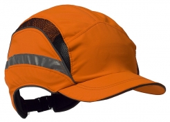 Čepice se skořepinou PROTECTOR First Base™ 3 CLASSIC standardní délka kšiltu protažená do týla výstražně oranžová