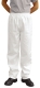 Kalhoty BAKER Fortis Plus elastický pas kapsy bílé velikost XXXL