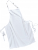 Zástěra s náprsenkou Gastro Klasik bavlna 72 x 95 cm bílá