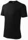 Tričko Heavy 200 bavlna kvalitní bavlněný materiál kulatý průkrčník černé