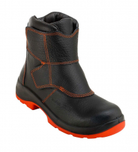 Slévačská obuv VOLCA S3 HI-3 HRO WG SRC kompositové bezpečnostní prvky černo/oranžová