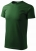 Bavlněné pracovní s reklamní triko Basic 160 s krátkým rukávem z levého profilu v lahvově zelené barvě - Stránka se otevře v novém okně